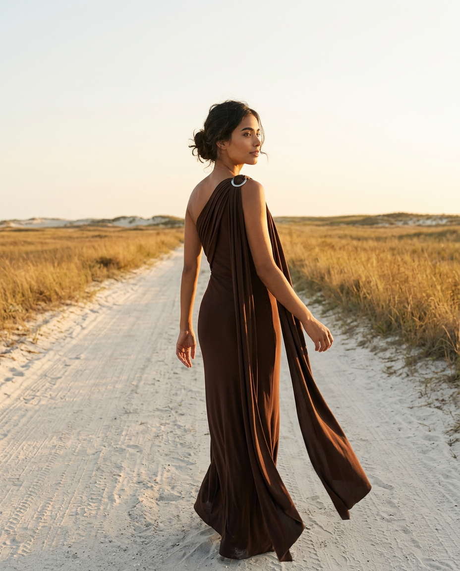 Robe Amarante — scène de vie